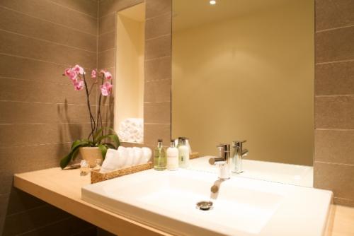 Our bathrooms are often compared to a 5 star hotel.