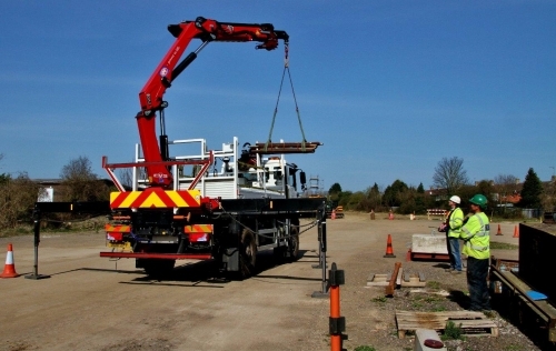 Lorry Loader Training at Station House training Centre