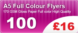 A5 Full Colour Flyers
