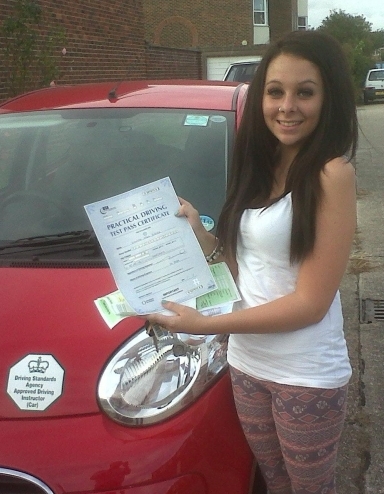 Hannah Porter 1st time pass