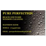 PURE PERFECTION - window cleaners