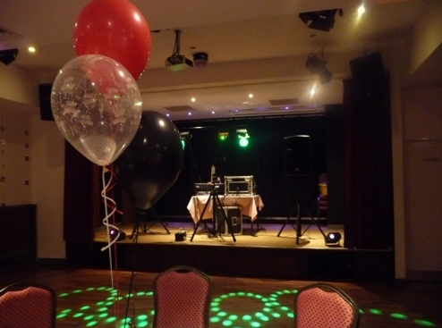 Set up at a 21st Party