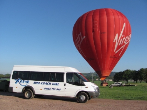 Xtra retrieving Virgin Balloon Passengers