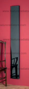 iRad black glass electric radiant panel radiator