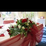 Burgundy Top Table