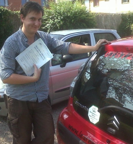 Thomas Thorn passed 1st time
