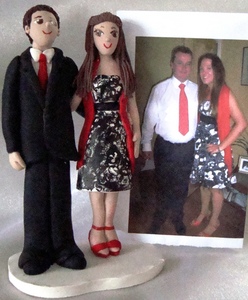All toppers are made by hand and can be personalised