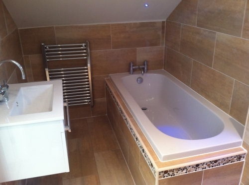 Ensuite in loft (confined space)