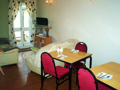 Bright and comfortable dining room