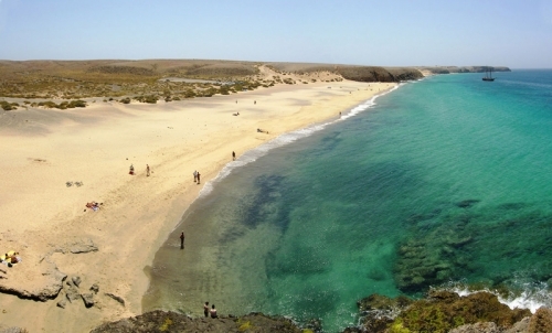 Sea and Sun and lovely weather is what Playa Blanca are known for
