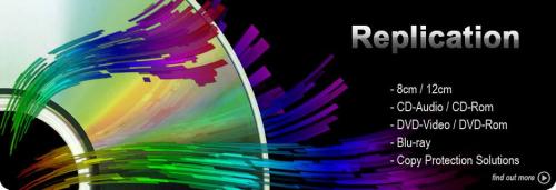 CD, DVD and Blu-ray Replication