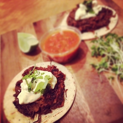 Adobo Beef Tacos