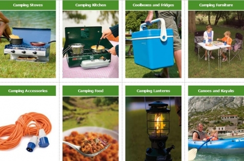 A Great Range of Camping Equipement