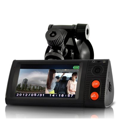 Dual Lens DashCam with GPS