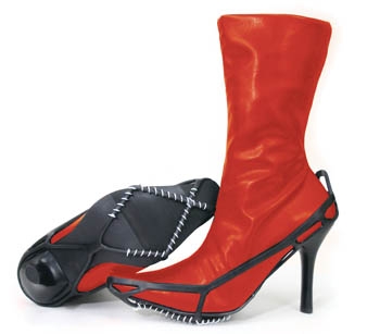 Ice Grips for ladies who must wear their heels! Walk, work, run and play on winter ice and snow with ICEGRIPPER