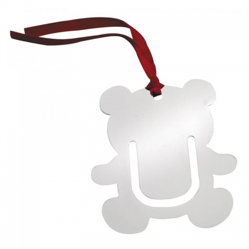 personalised Engraved Bookmark Teddy Bear