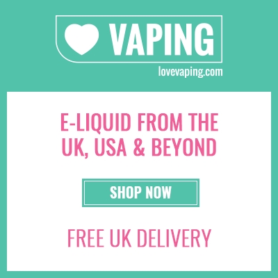 Free UK Delivery at www.lovevaping.com