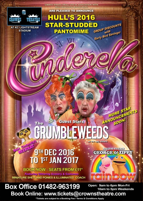 Cinderella at the Crowns theatre