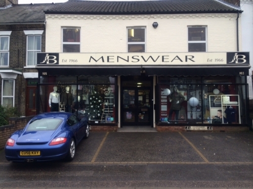 J and B Menswear Limited, Magdalen Road, Norwich, Nr3 alb