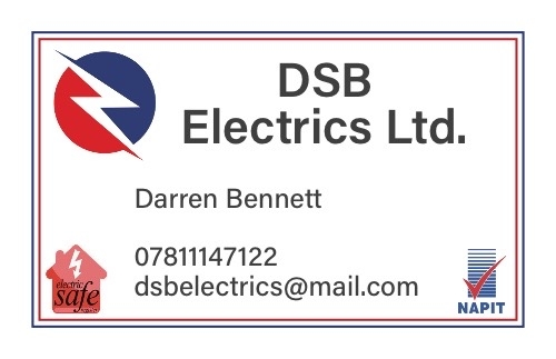Dsb Electrics Business Card Frame