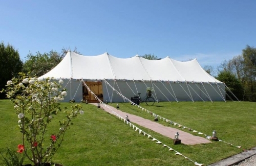 Wills Marquees Canvas and Wooden Pole Marquee