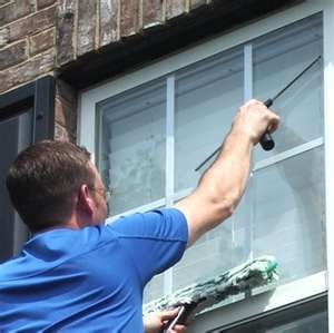 All windows cleaned to a high standard by trained staff .
