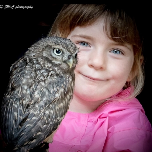 Girl with Owl