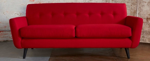 Borough Sofa in Wilderness Red