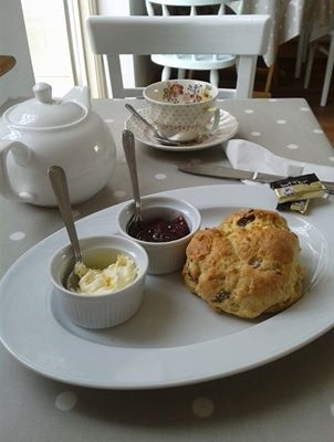 Serving tea,fresh coffee, homemade cakes & scones and light lunches