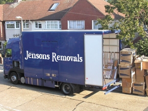 Jensons removals van