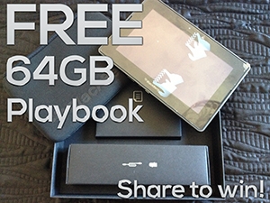 Playbook competition ends 31/10/13