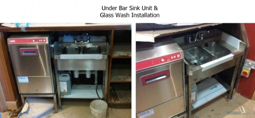 Under Bar Sink With Valance
