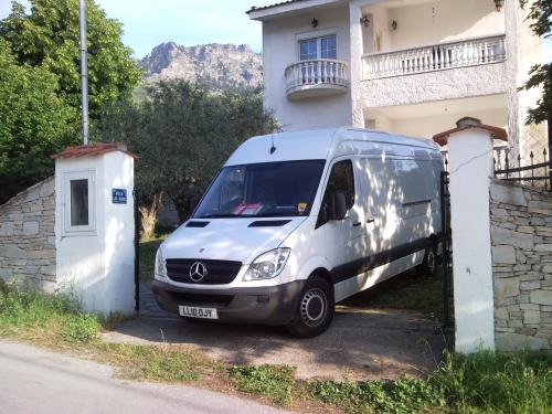 Man and van removal to the greek island Thassos