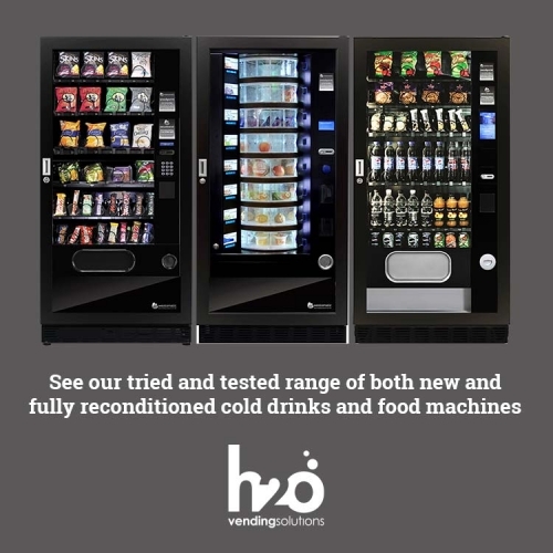 H2o Vending Solutions Rent Free Vending Machines Cold Drinks And Food Vending Machines
