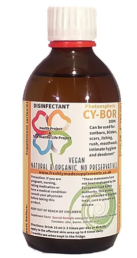 Natural Disinfectant "Photospheric Cy-Bor 300ml"
