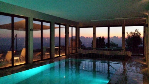 Villa Ampelitis with private indoor heated pool