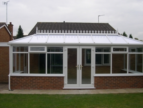 double hipped conservatory