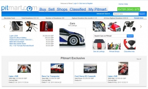 Pitmart Home Page