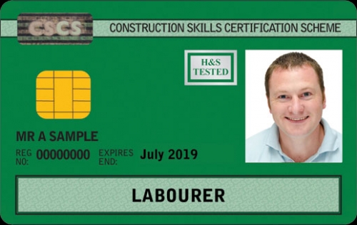 CSCS Labourer Green Card