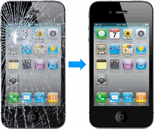 iPhone 4 4S 4G LCD Screen repairing