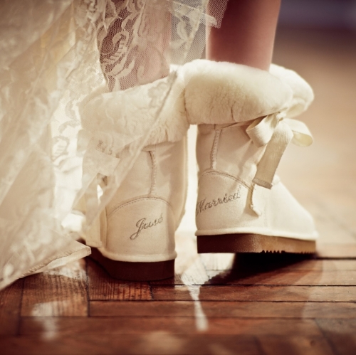 Just Married Ugg Boots