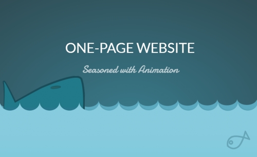 One Page Animated Website