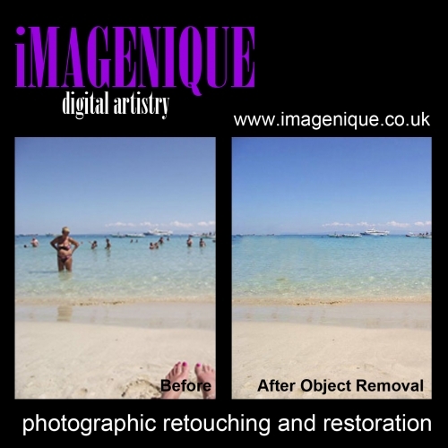 Photographic Retouching - Object Removal