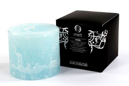 3" Melt Wax Essential Oils Hand Poured Angel Scented Candle Pillar