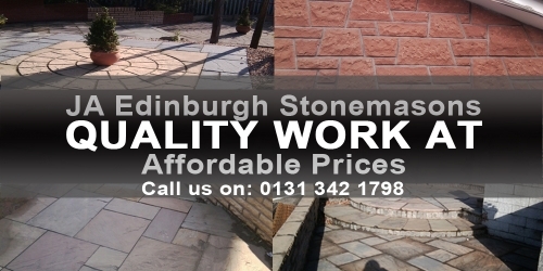 JA Edinburgh Stonemasons, Stone works