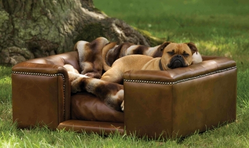 Sandringham Italian leather sofa