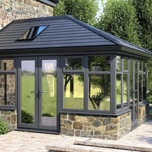 Warm Roof Tiled Conservatory