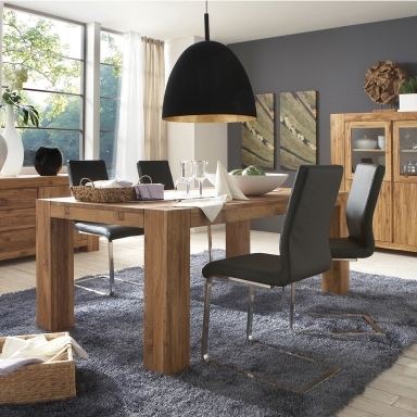 Manhattan Oak modern dining available in 9 different finishes