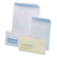 White B4 Envelopes 110gsm Peel Seal Pocket Pack - 1P58