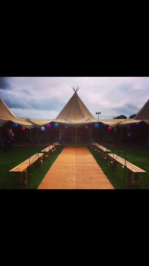 Marquee, Tipi Tent Hire